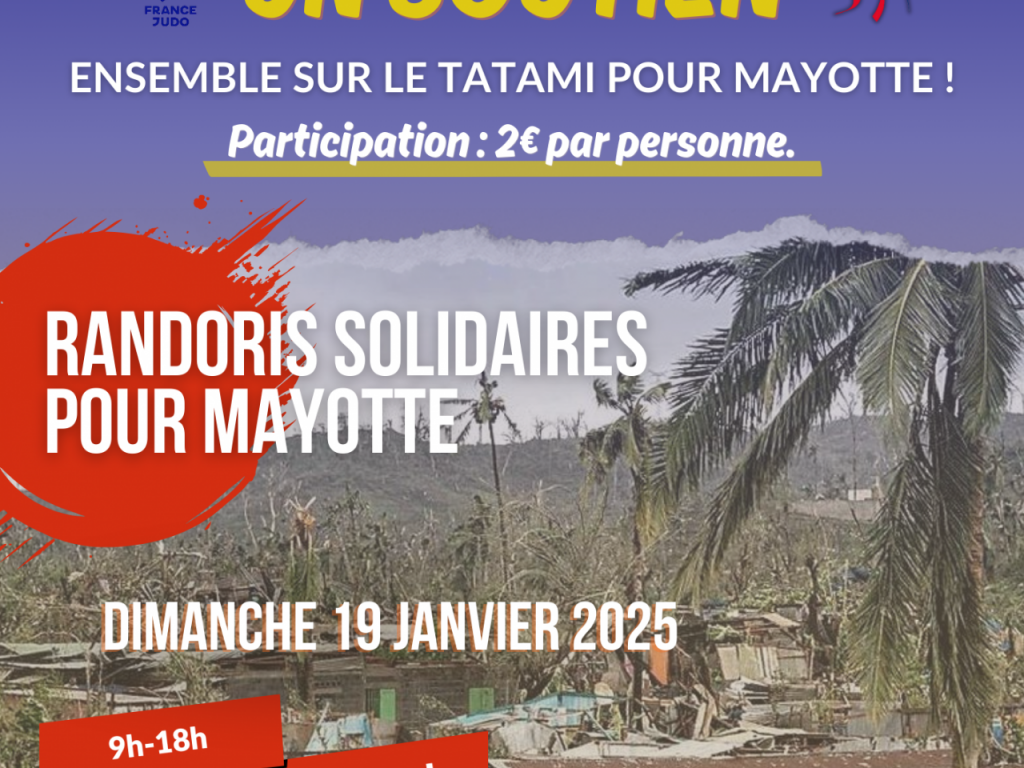 Image de l'actu 'Randoris Solidaires pour Mayotte'