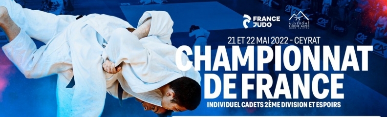 Podium Championnat de France individuel Cadet(te)s Espoirs 2022